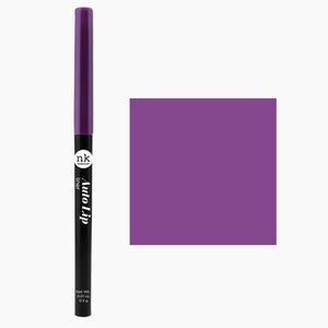 Nicka K Dark Orchid Auto Lip Liner- vibrant cool toned purple, long lasting